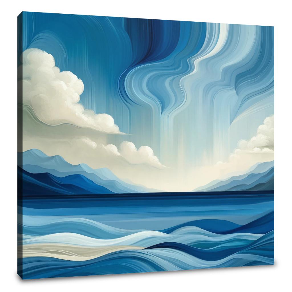 Azure Depths Canvas