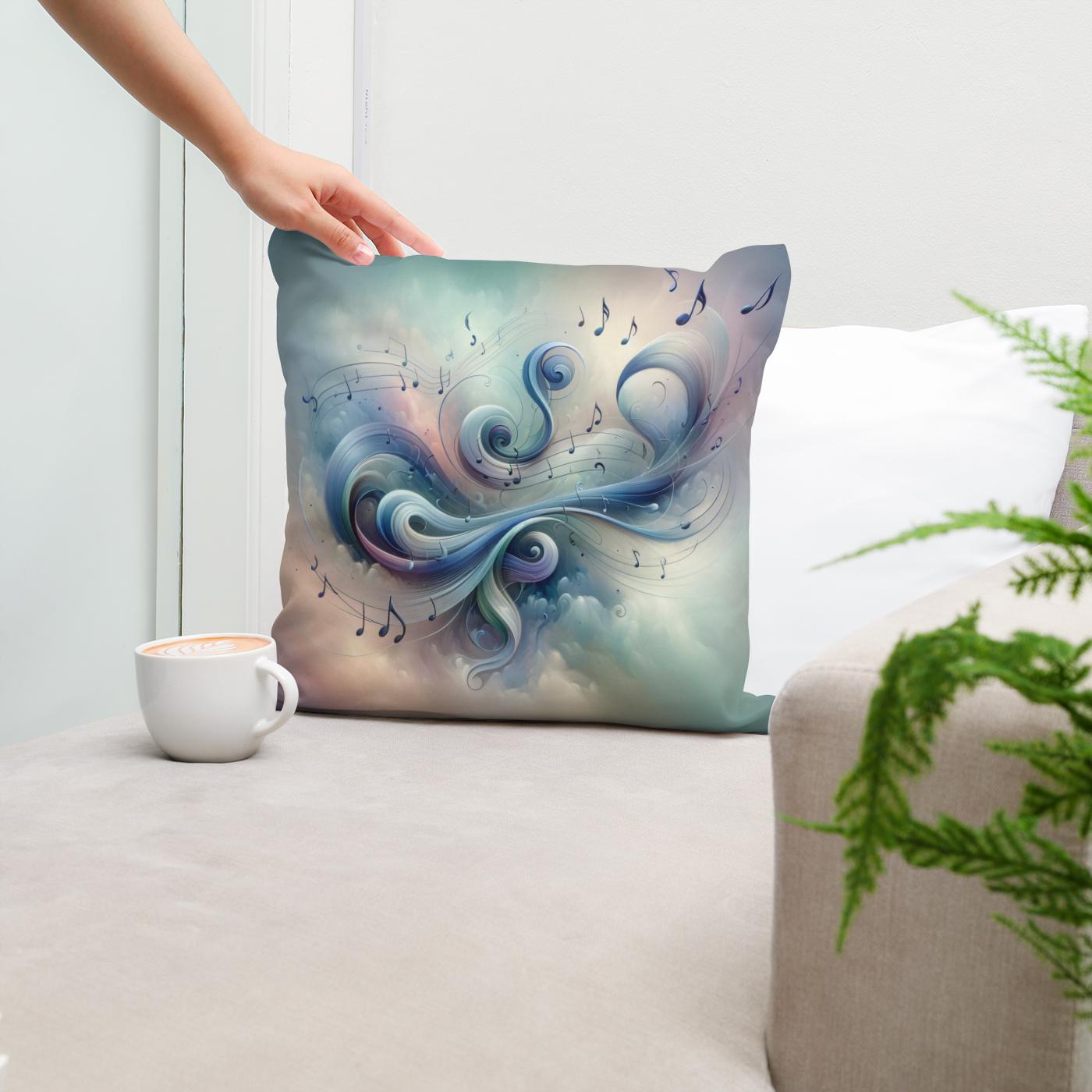 Abstract Symphony Cotton Cushion