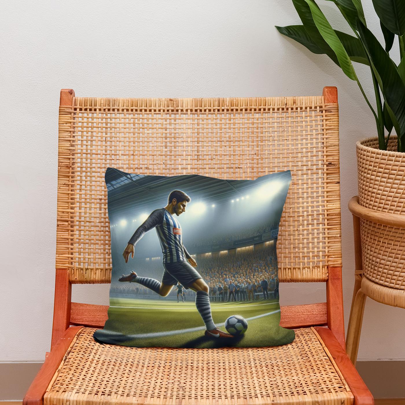 Stadium Showdown Cotton Cushion