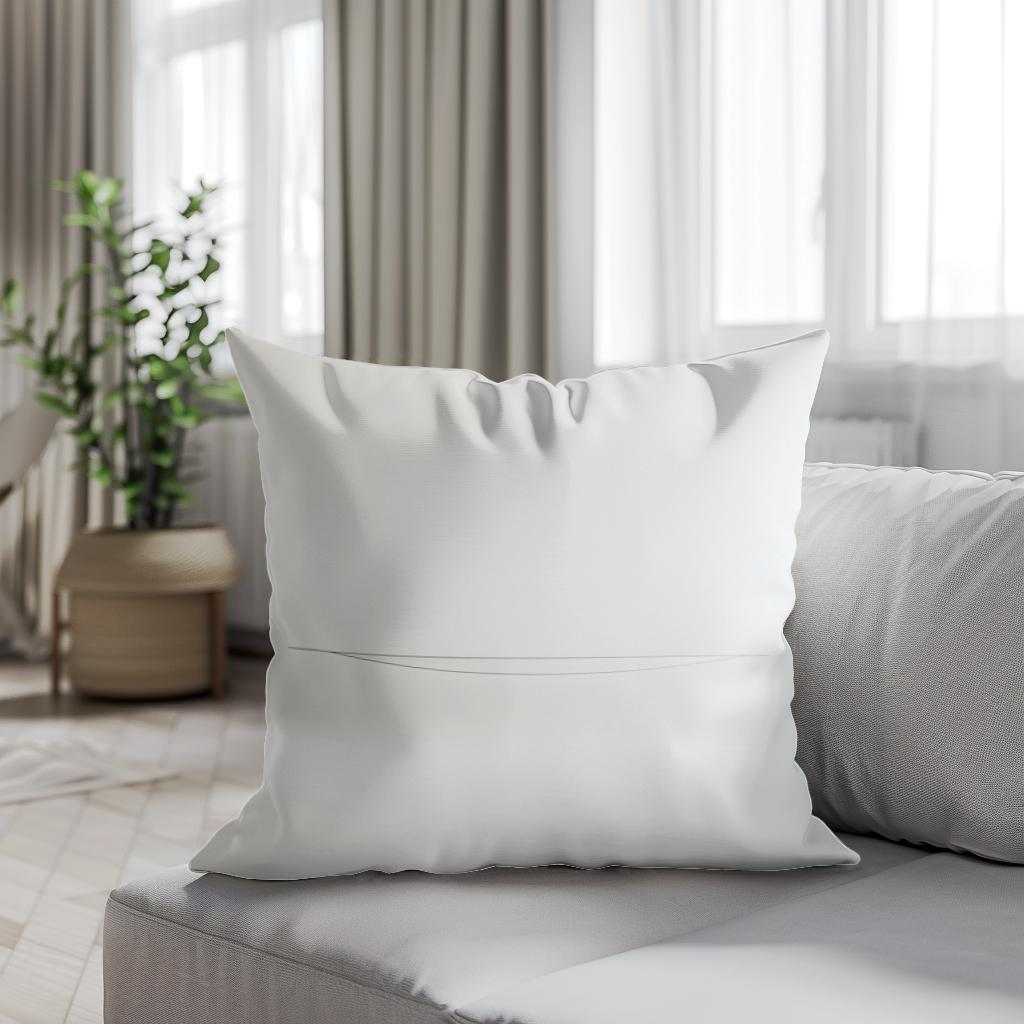 Minimalist Ellipse Cotton Cushion