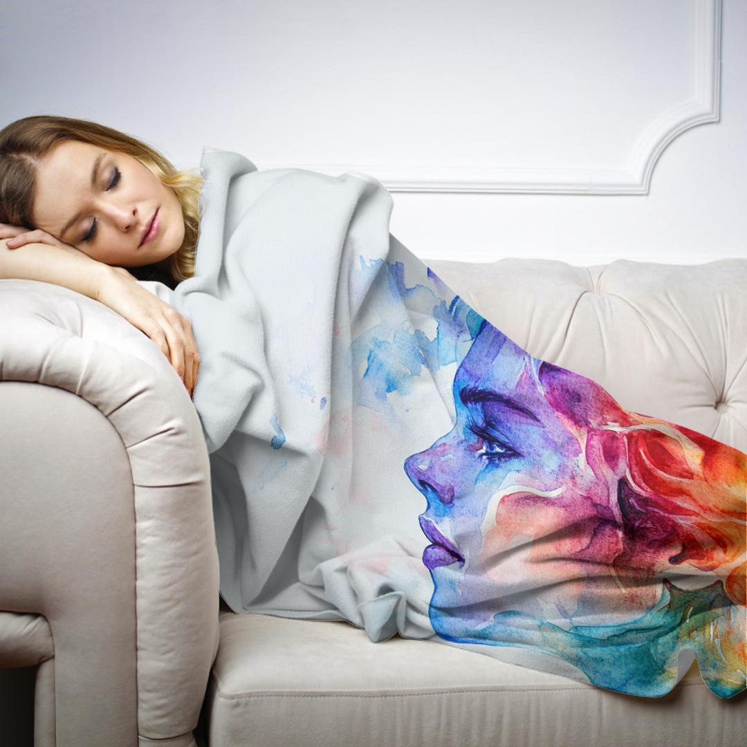 Echoing Vibrance Blanket