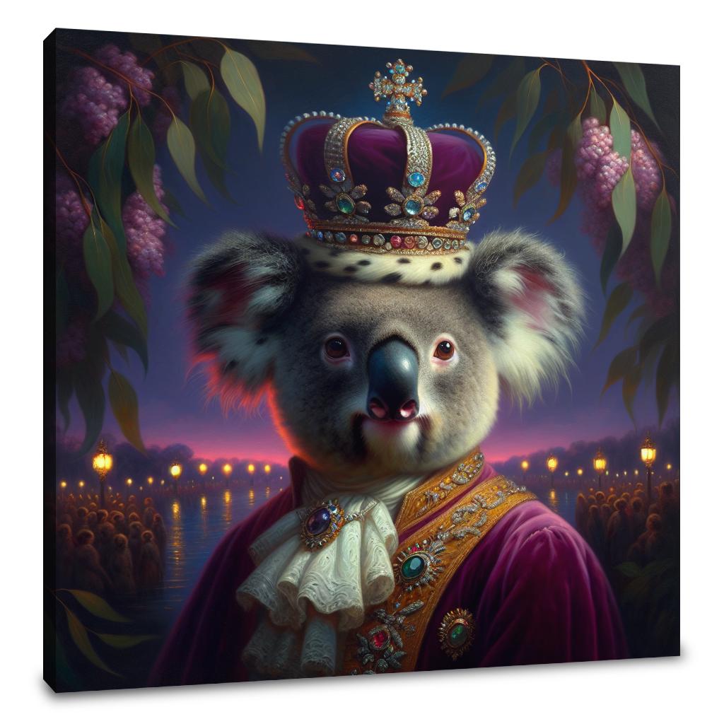 Regal Koala Twilight Canvas
