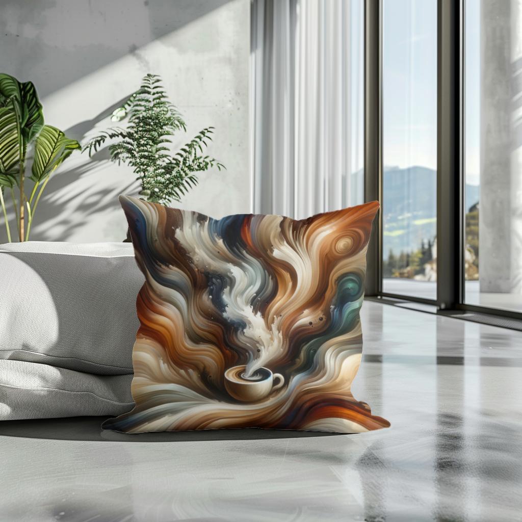 Aroma of Warmth Cotton Cushion