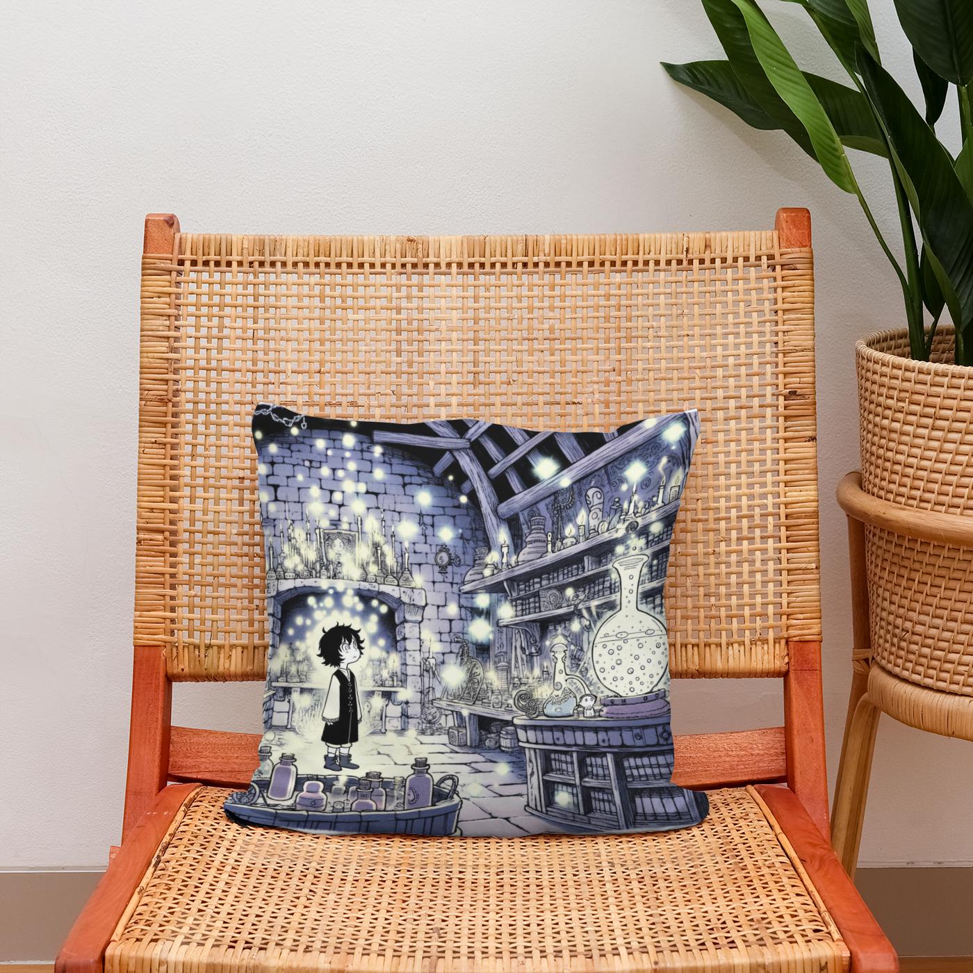 Alchemist's Enigma Cotton Cushion