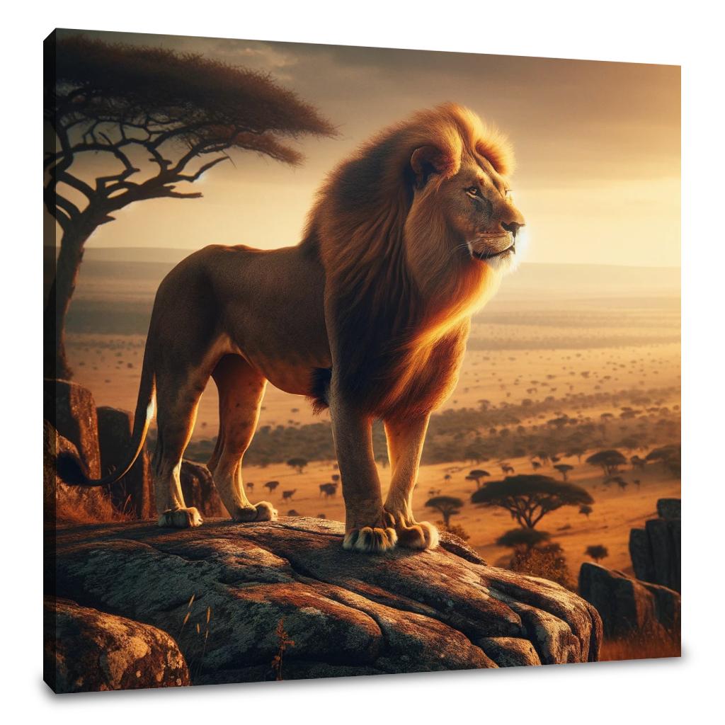 Majesty of the Plains Canvas