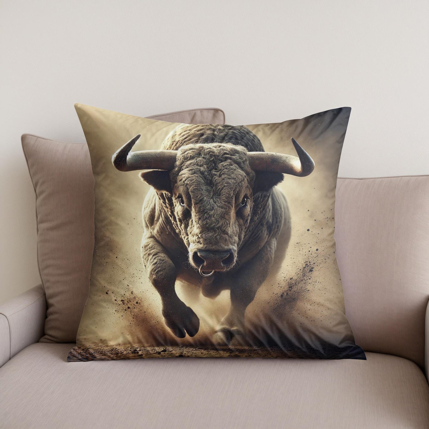 Fury Unleashed Cotton Cushion