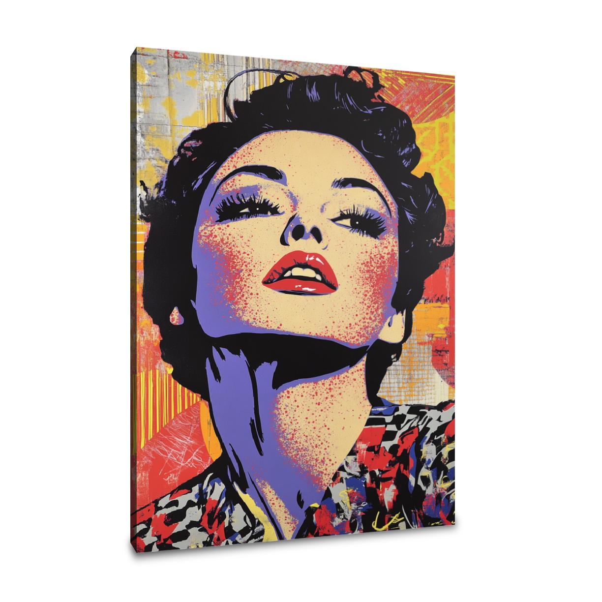 Silver Screen Legend Canvas
