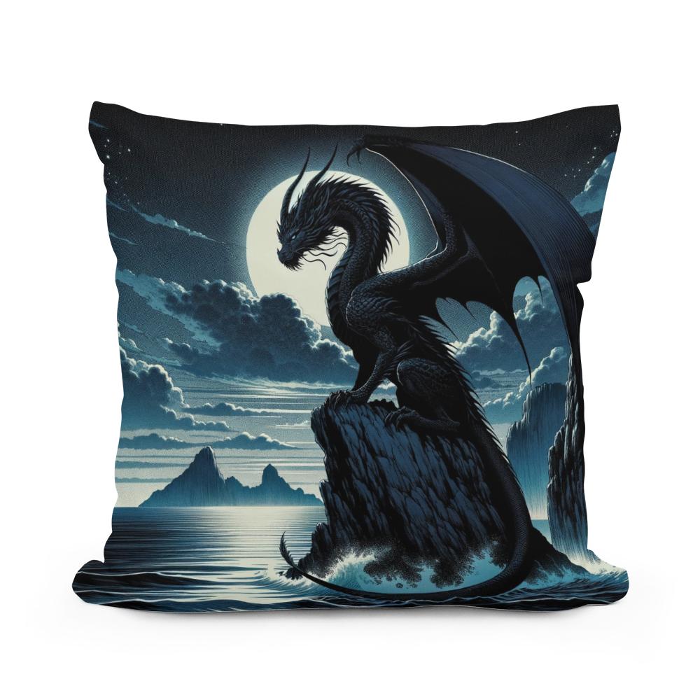Twilight Dragon Cotton Cushion
