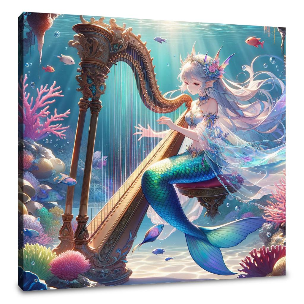 Ocean's Melody Canvas
