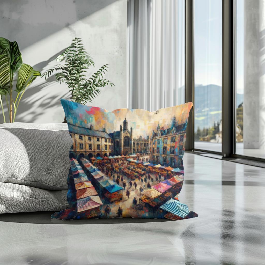 Cambridge Market Energy Cotton Cushion