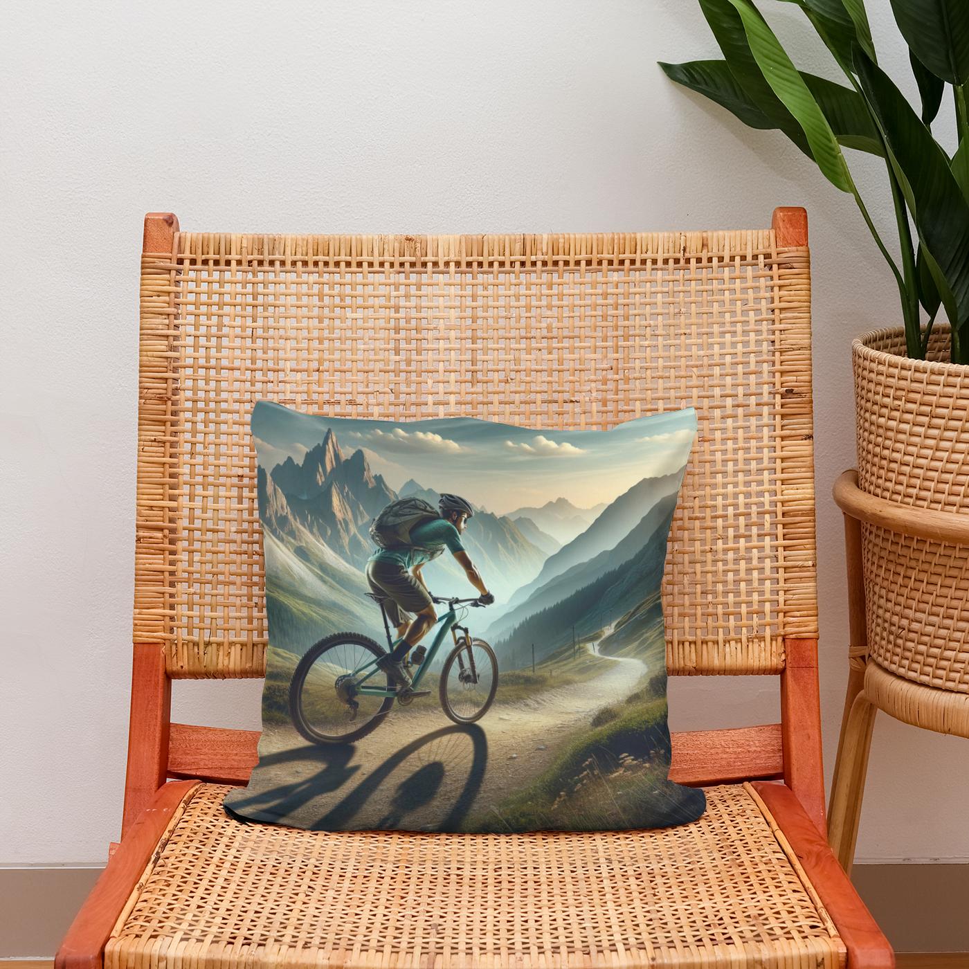 Mountain Trail Cotton Cushion