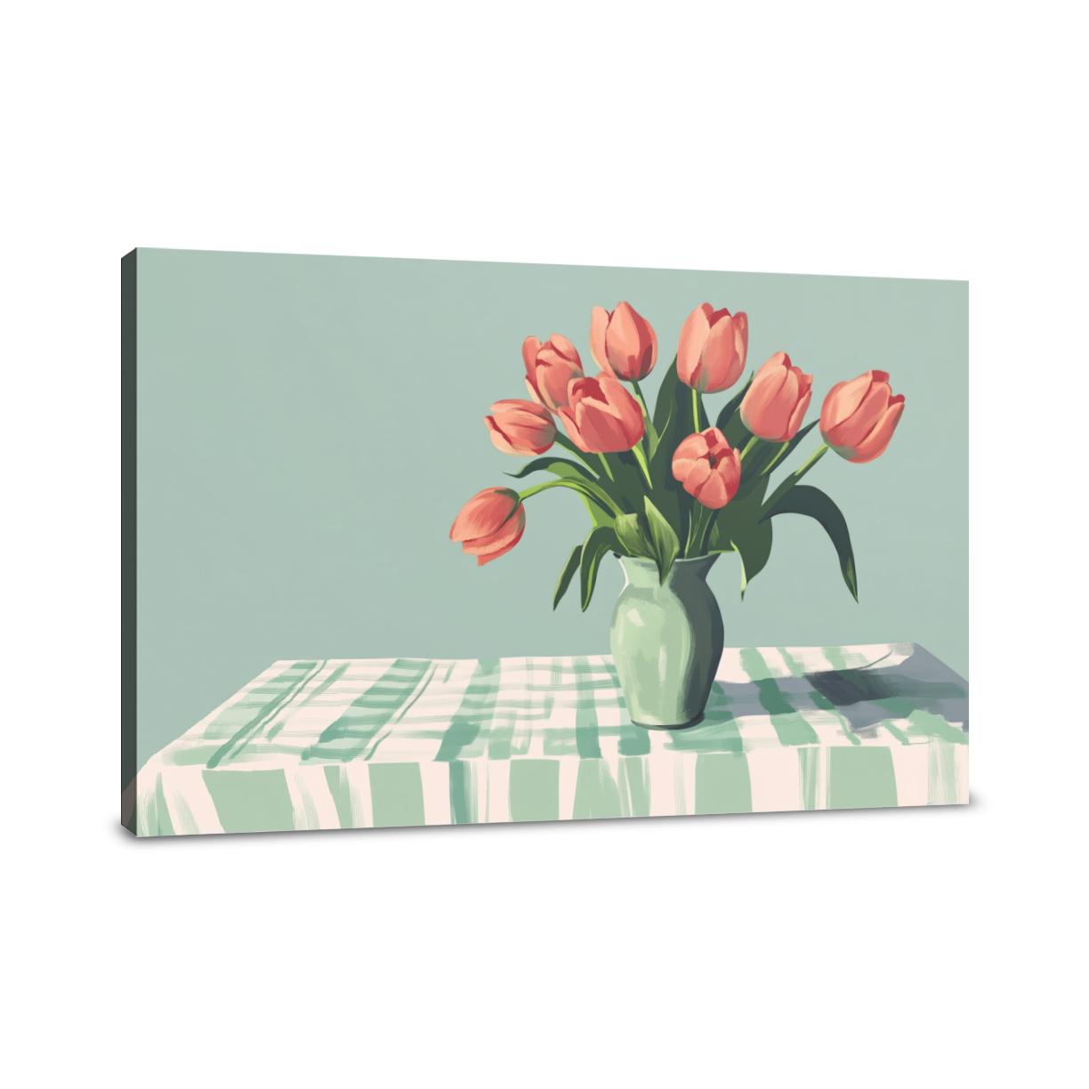 Tulip Vase Canvas