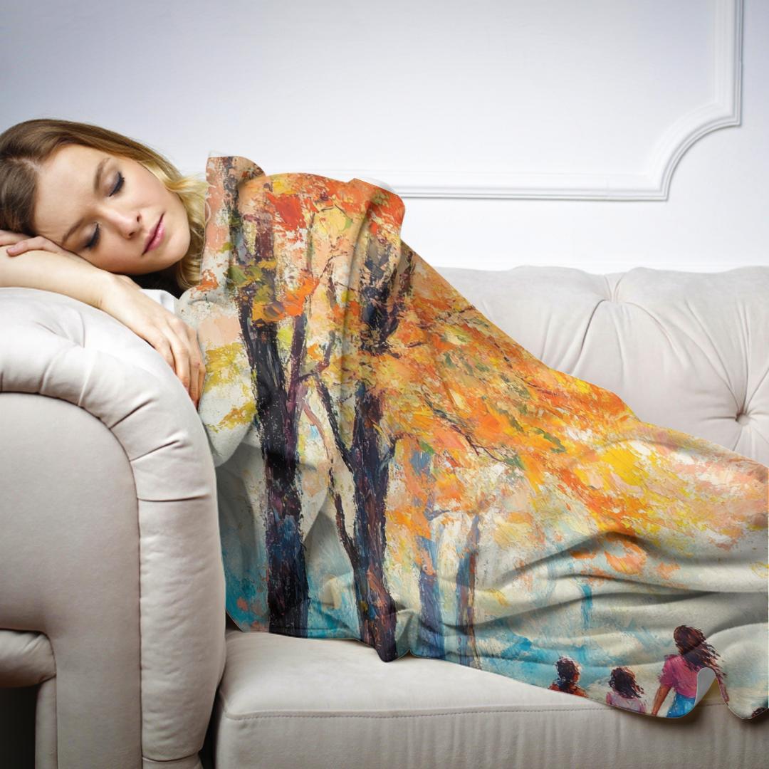 Mother’s Journey Forest Blanket