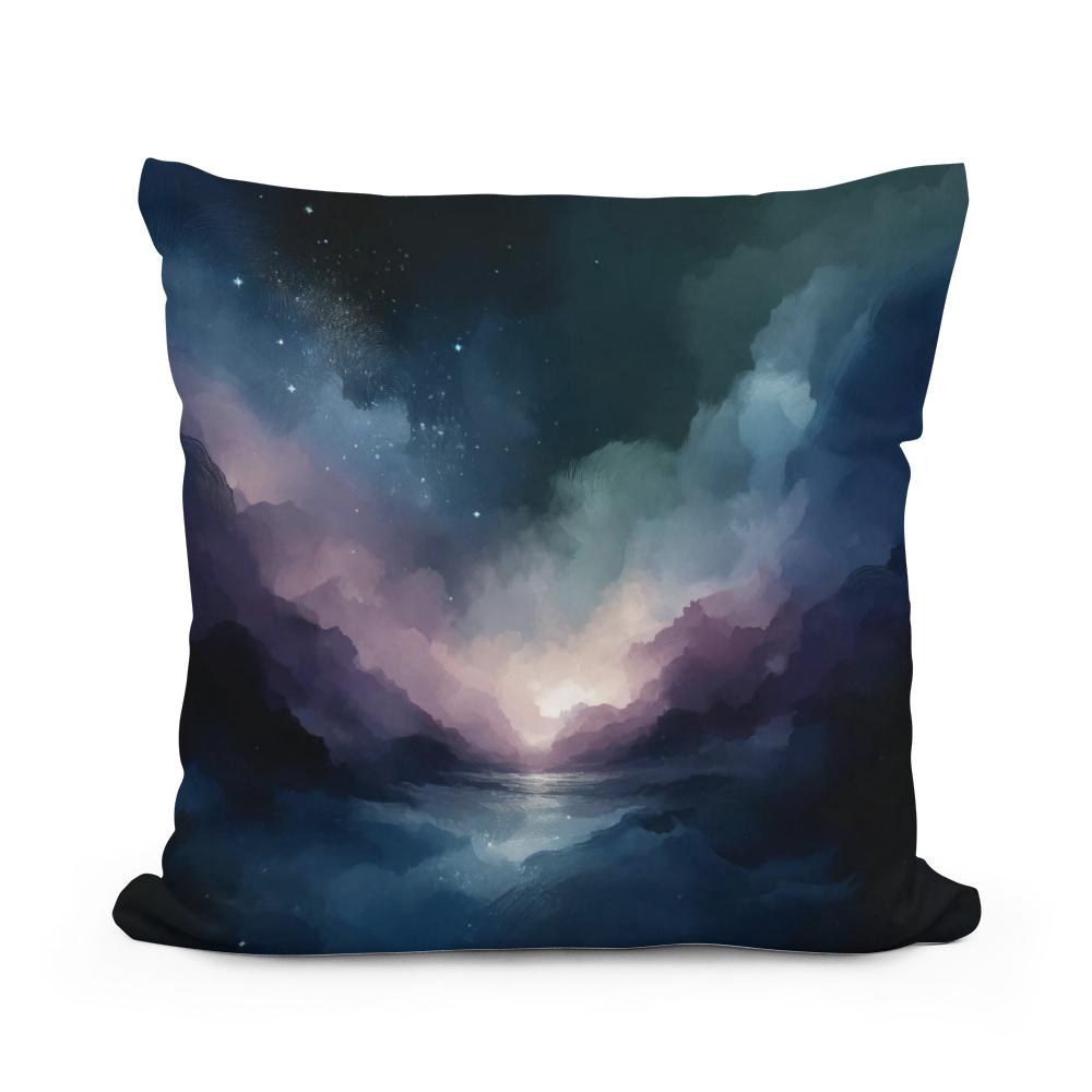 Nocturnal Serenity Cotton Cushion
