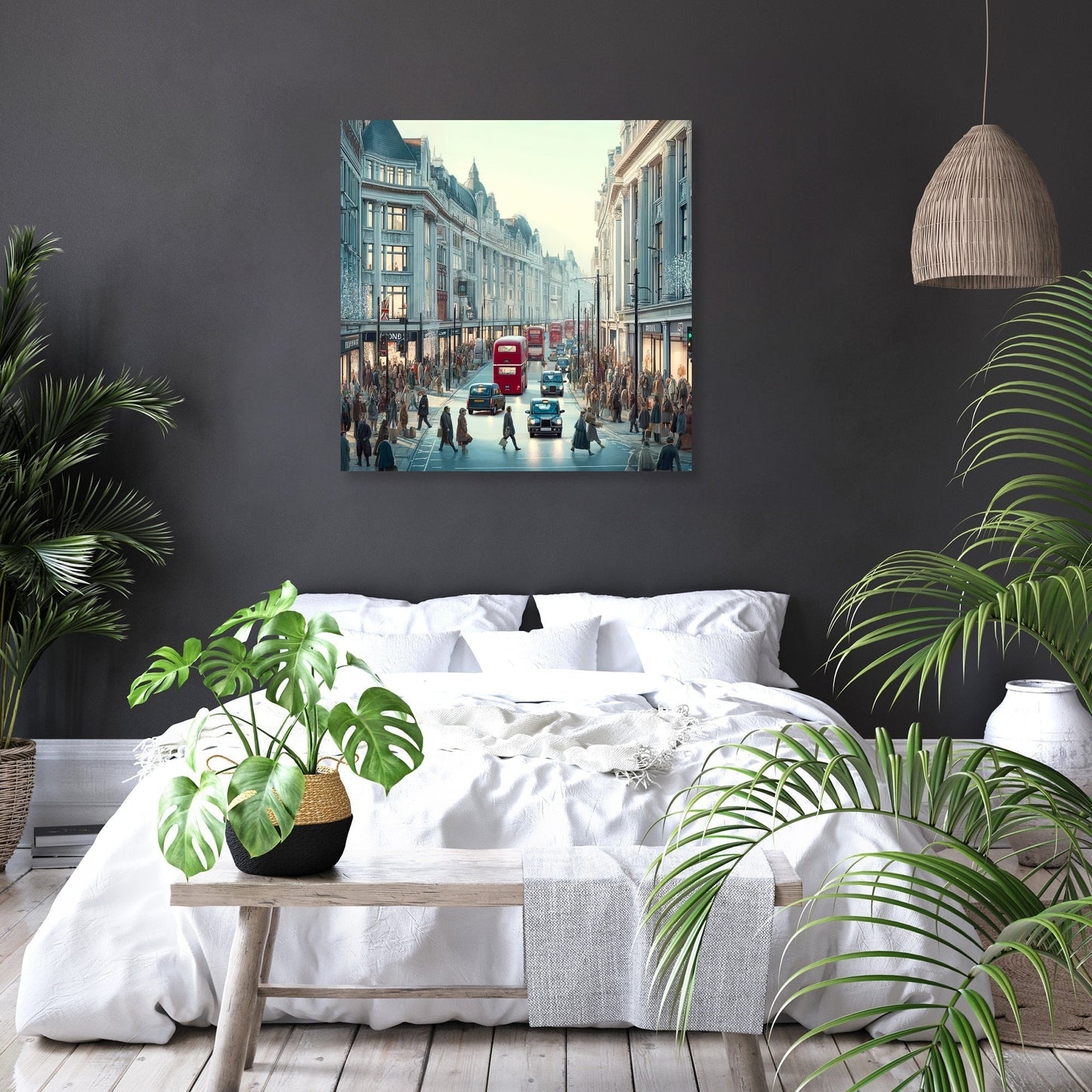 Oxford Street London Canvas