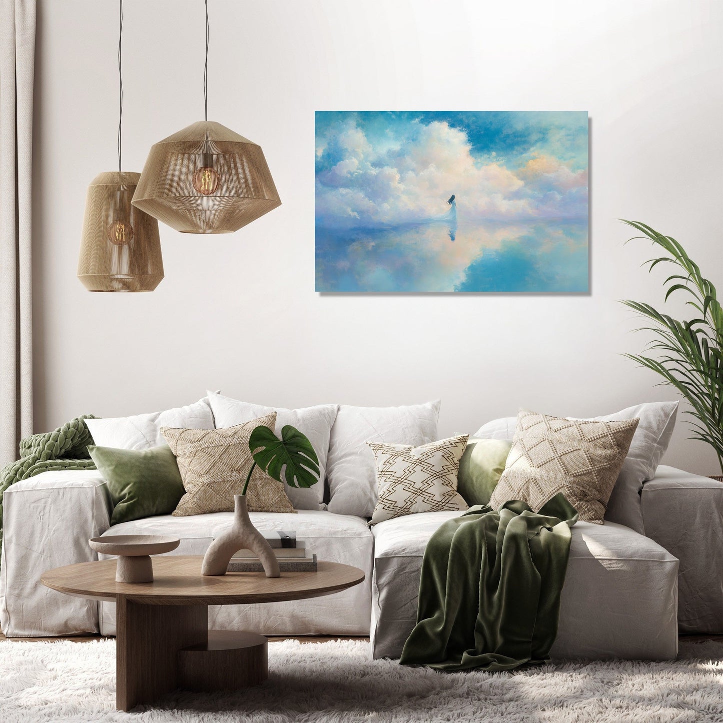 Serene Cloud Dream Canvas