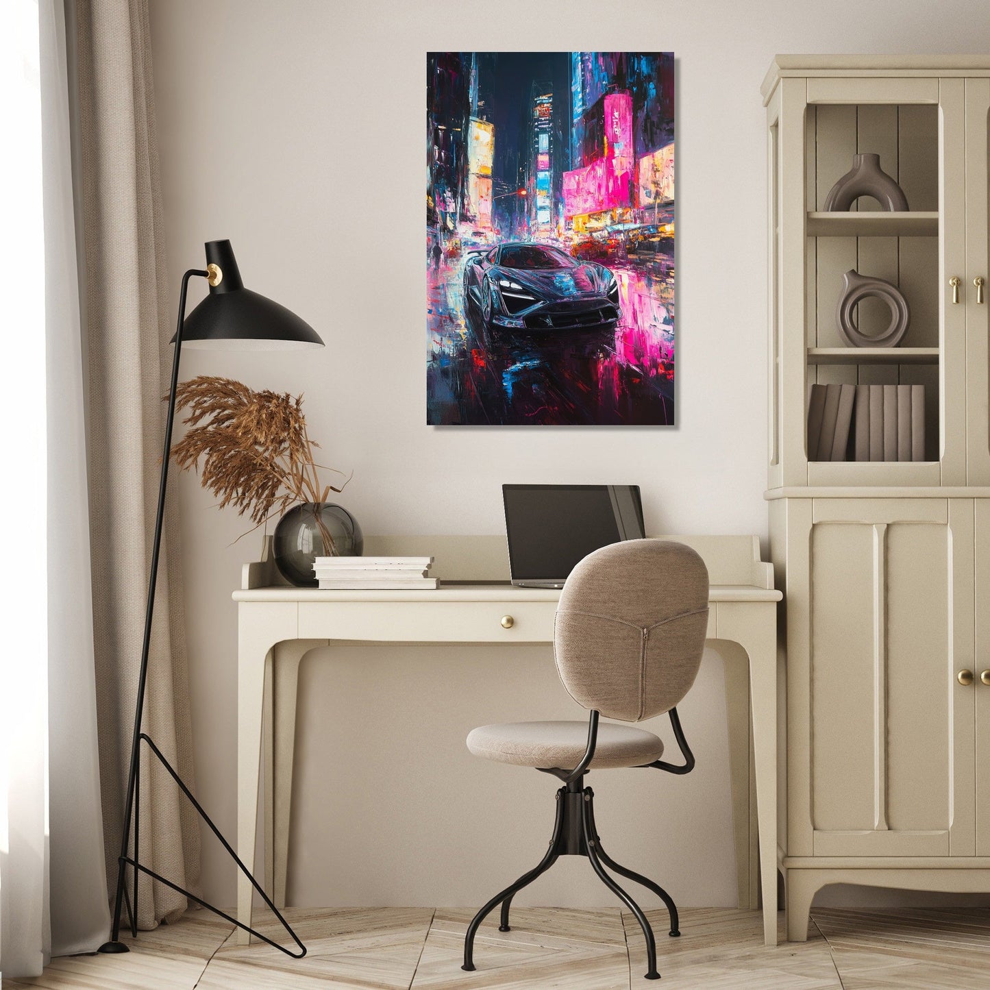 Electric Revolution Canvas