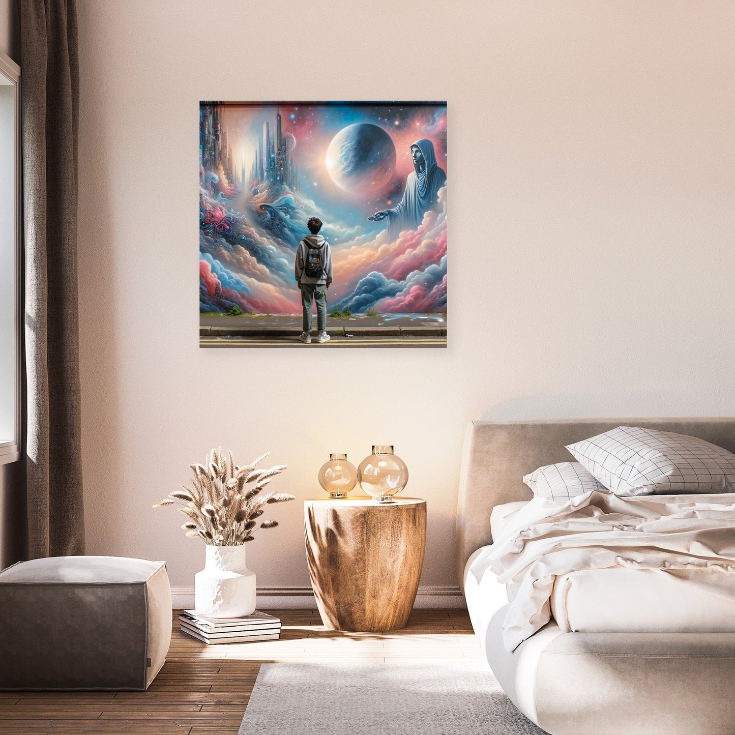 Urban Canvas of Dreams Canvas