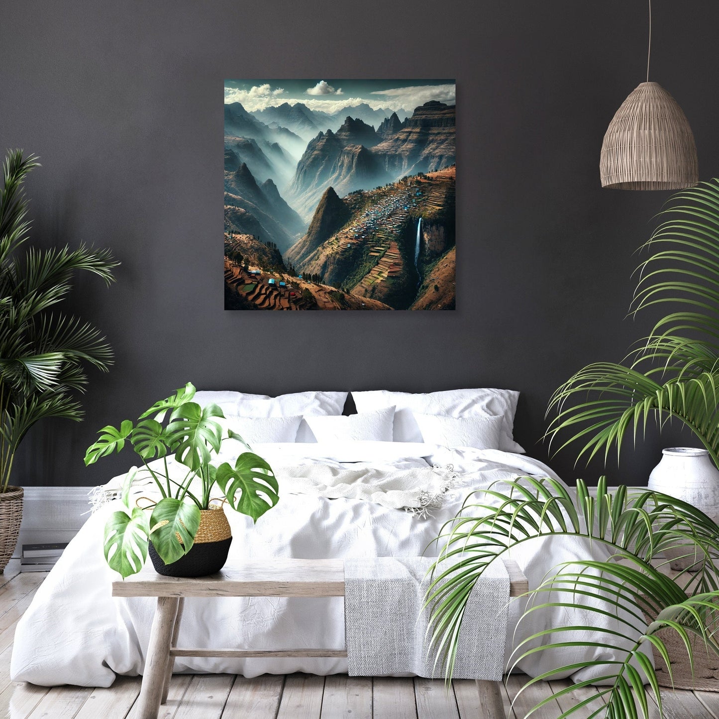 Ethiopian Highlands Canvas