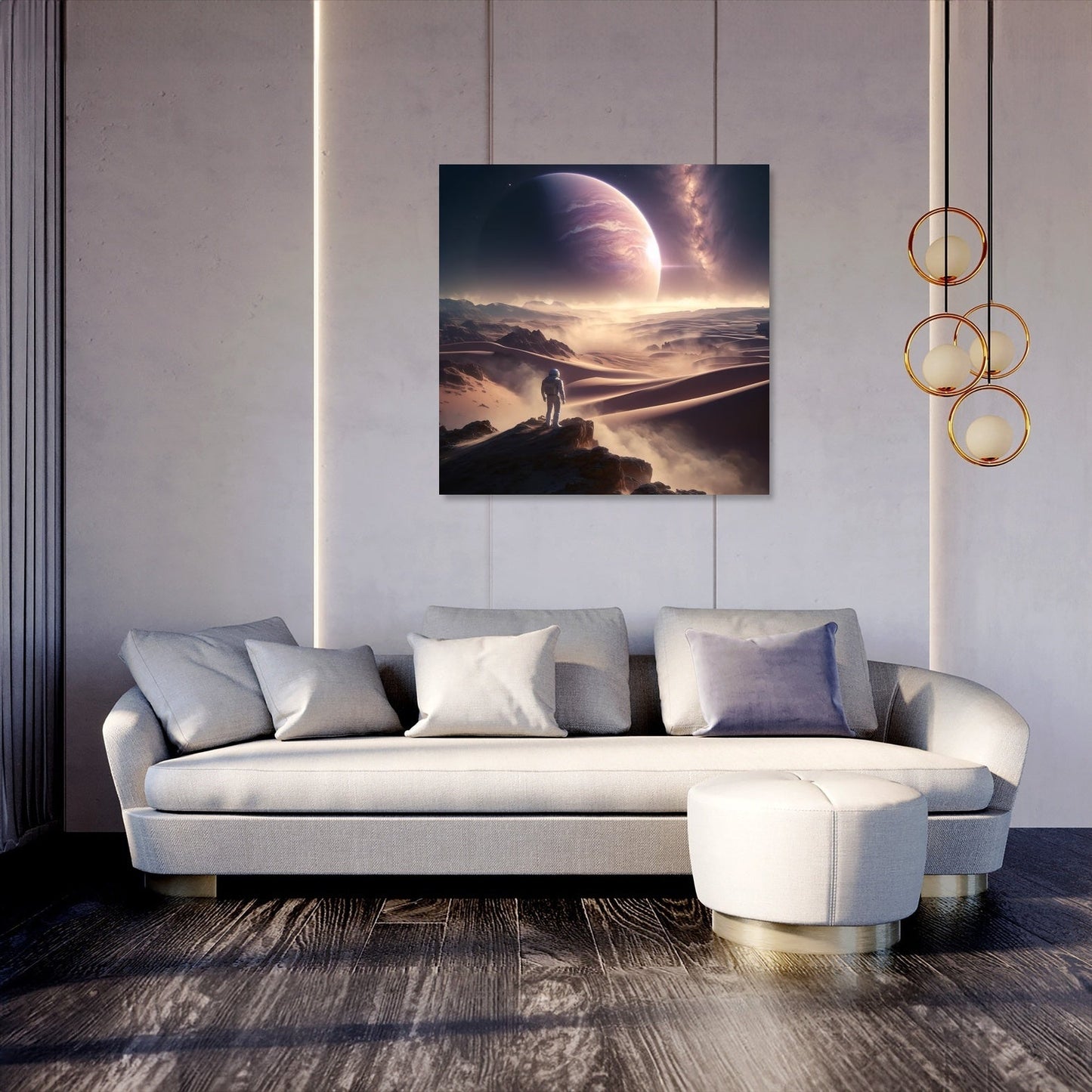 Nebula Wanderer Canvas