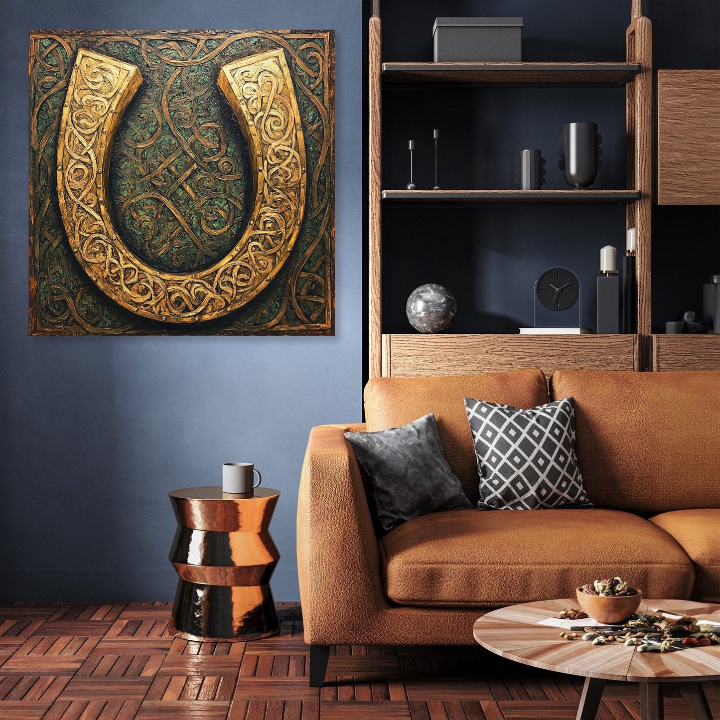 Golden Horseshoe Canvas
