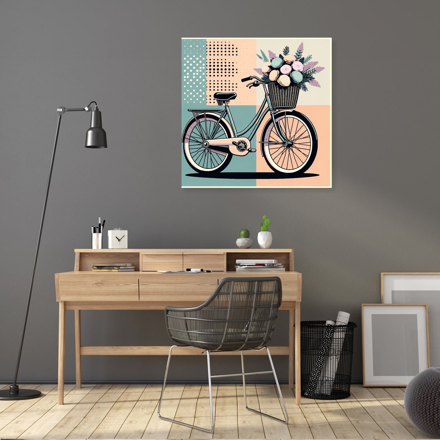 Floral Ride Canvas