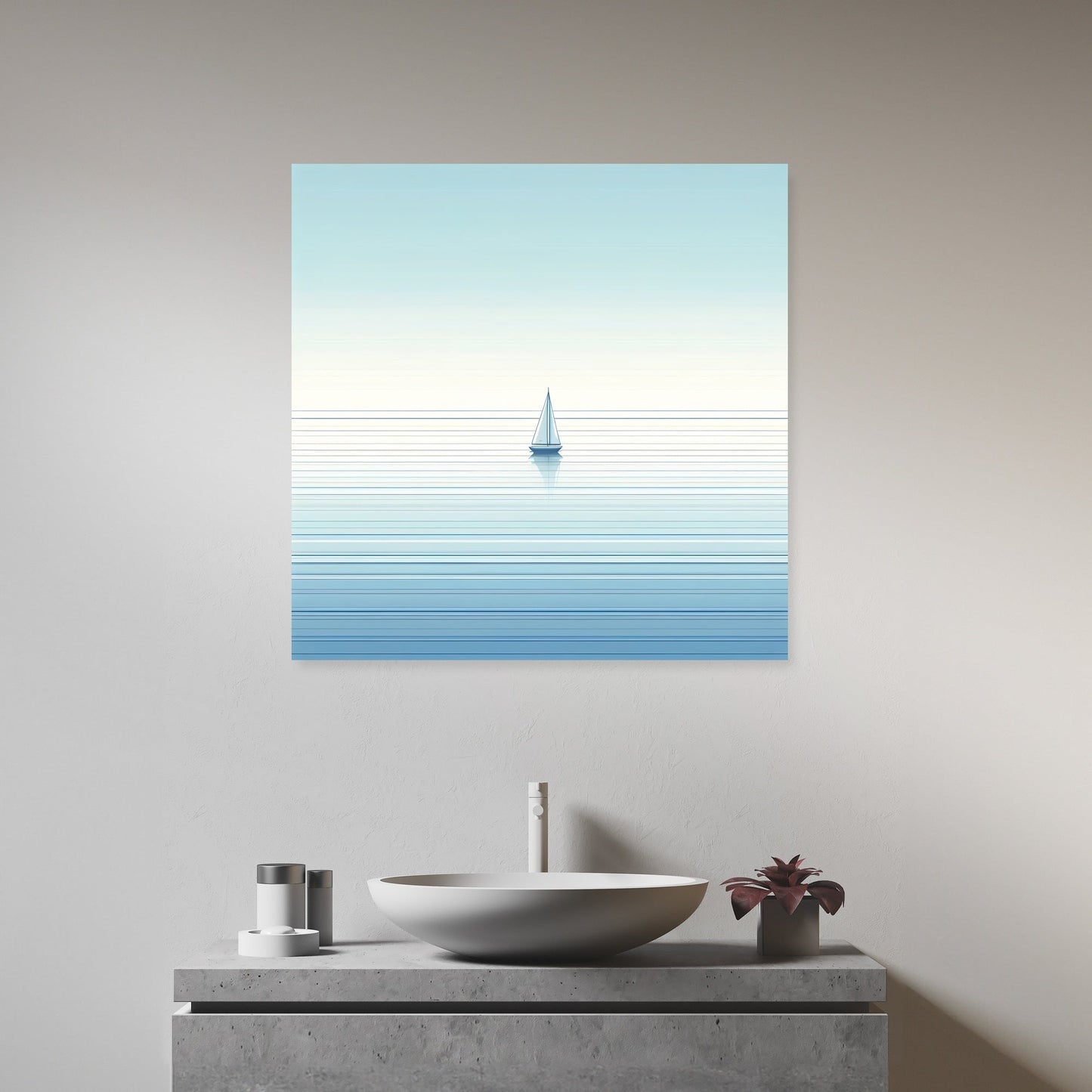 Solitary Voyage Canvas