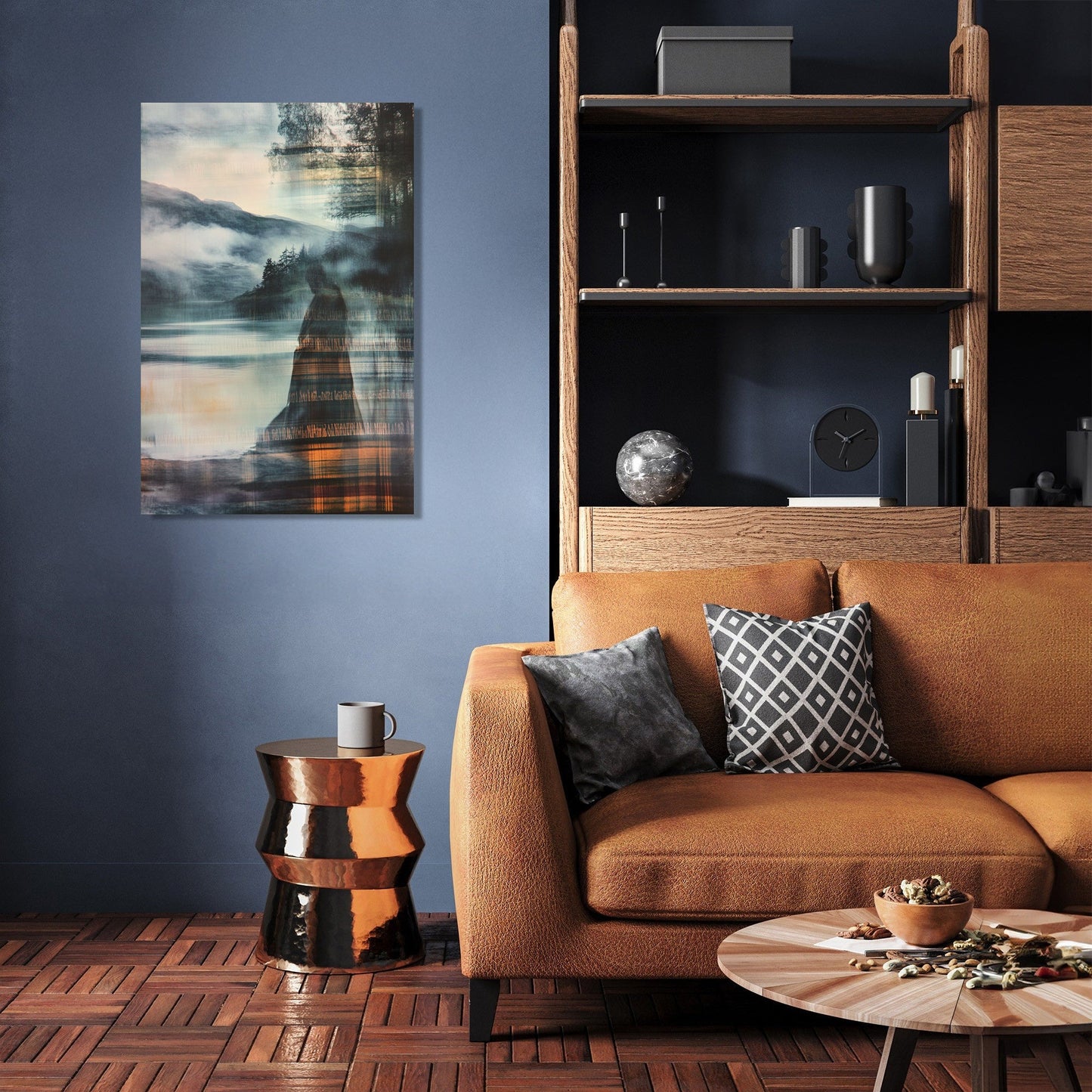Burns Night Haggis Canvas