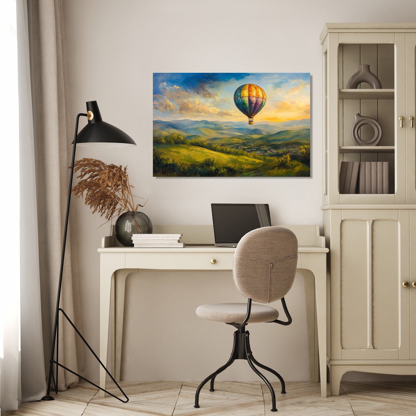 Hot Air Balloon Canvas