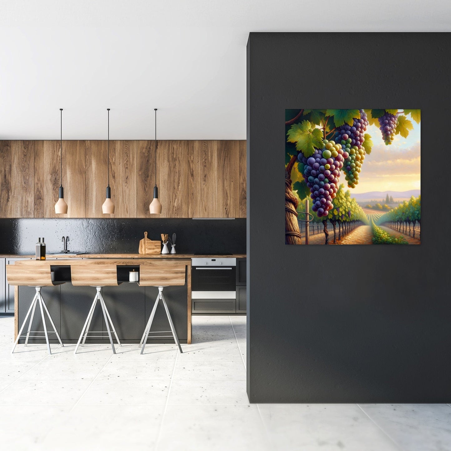 Vintage Vineyard Dreams Canvas
