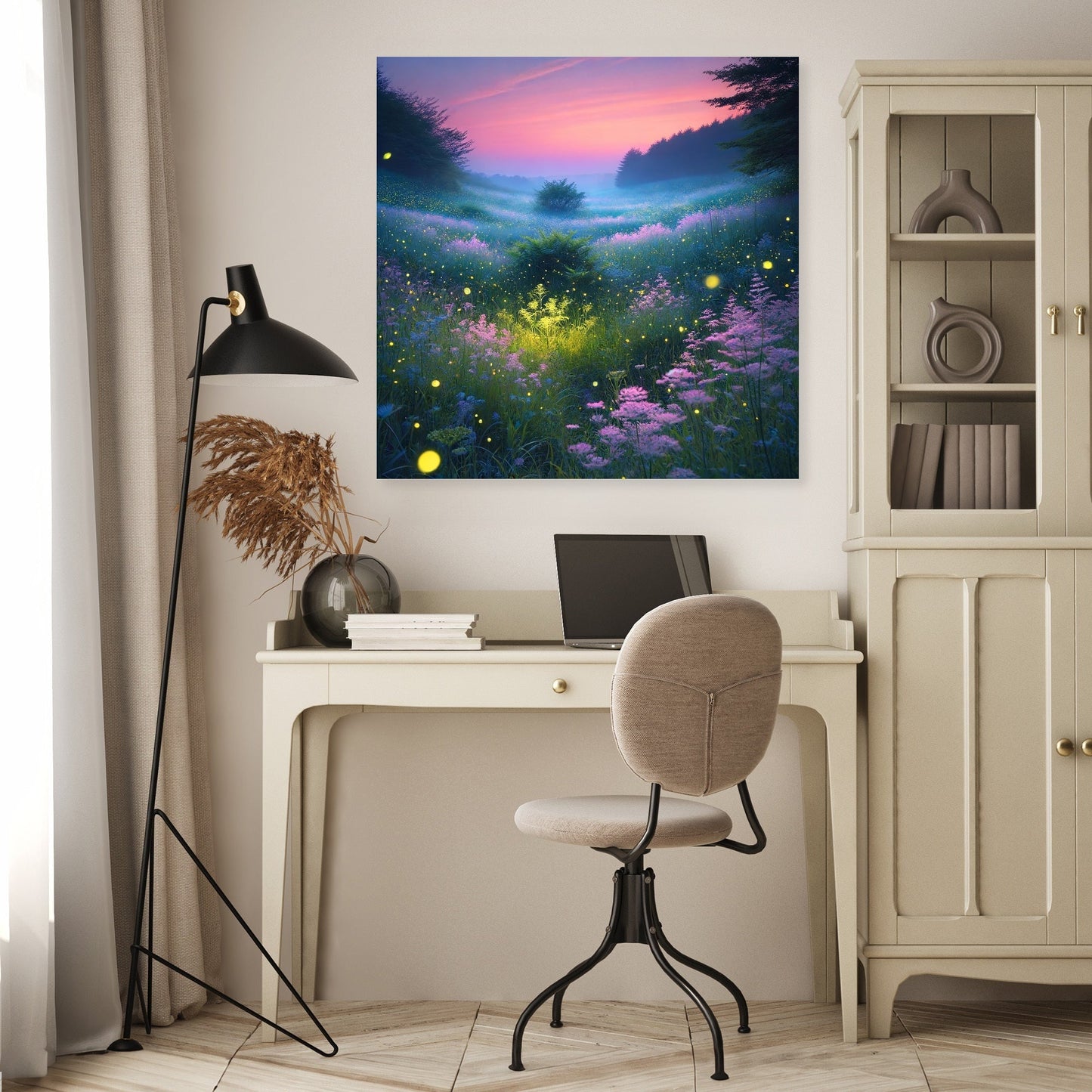 Firefly Meadow Canvas