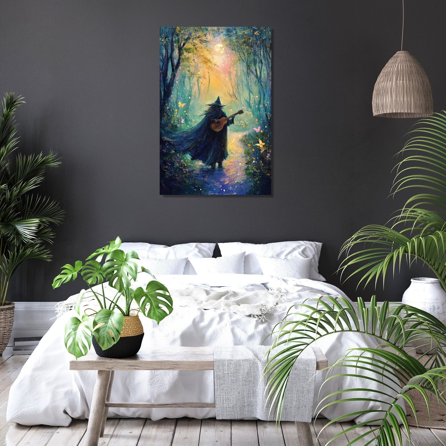Enchanted Bard's Reverie Canvas