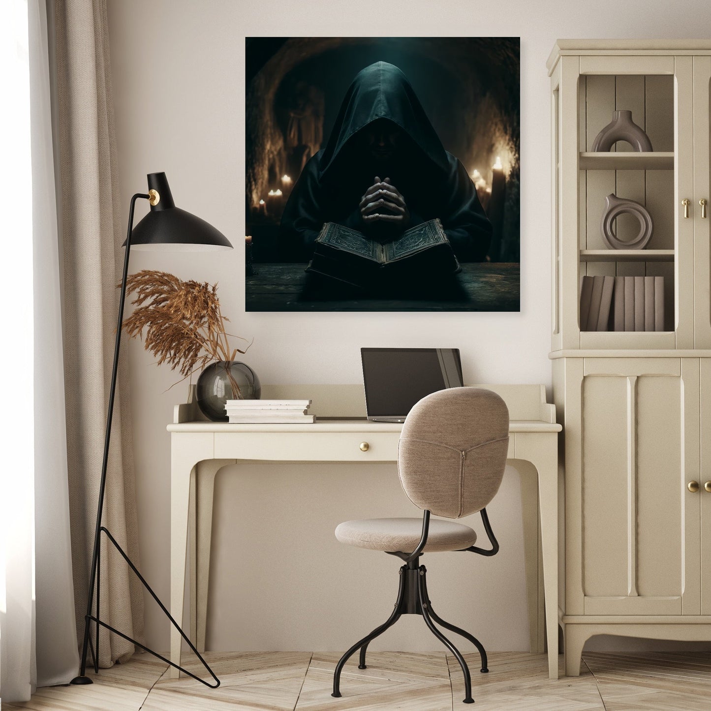 Monastery of Shadows Canvas