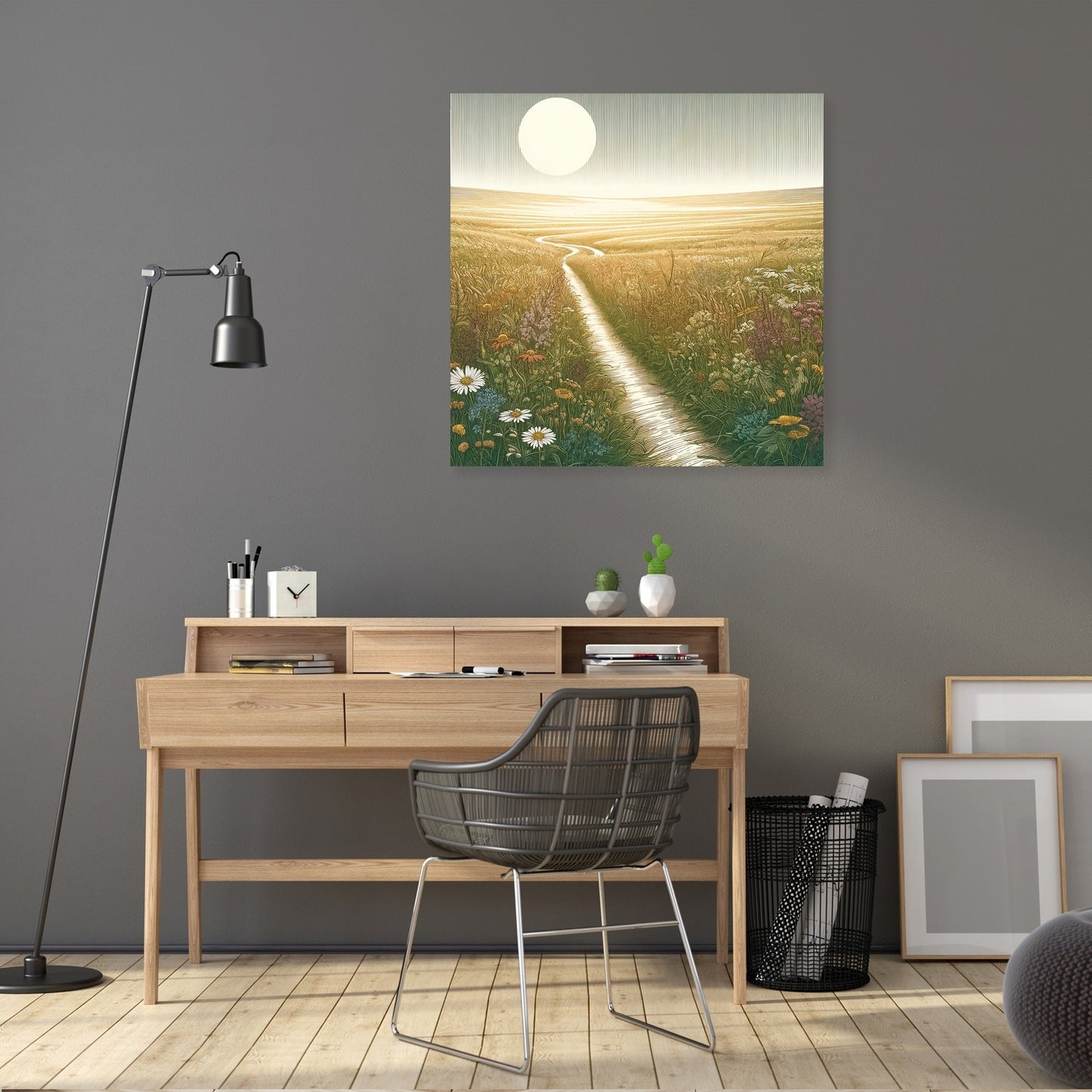 Noon in the Meadow Canvas