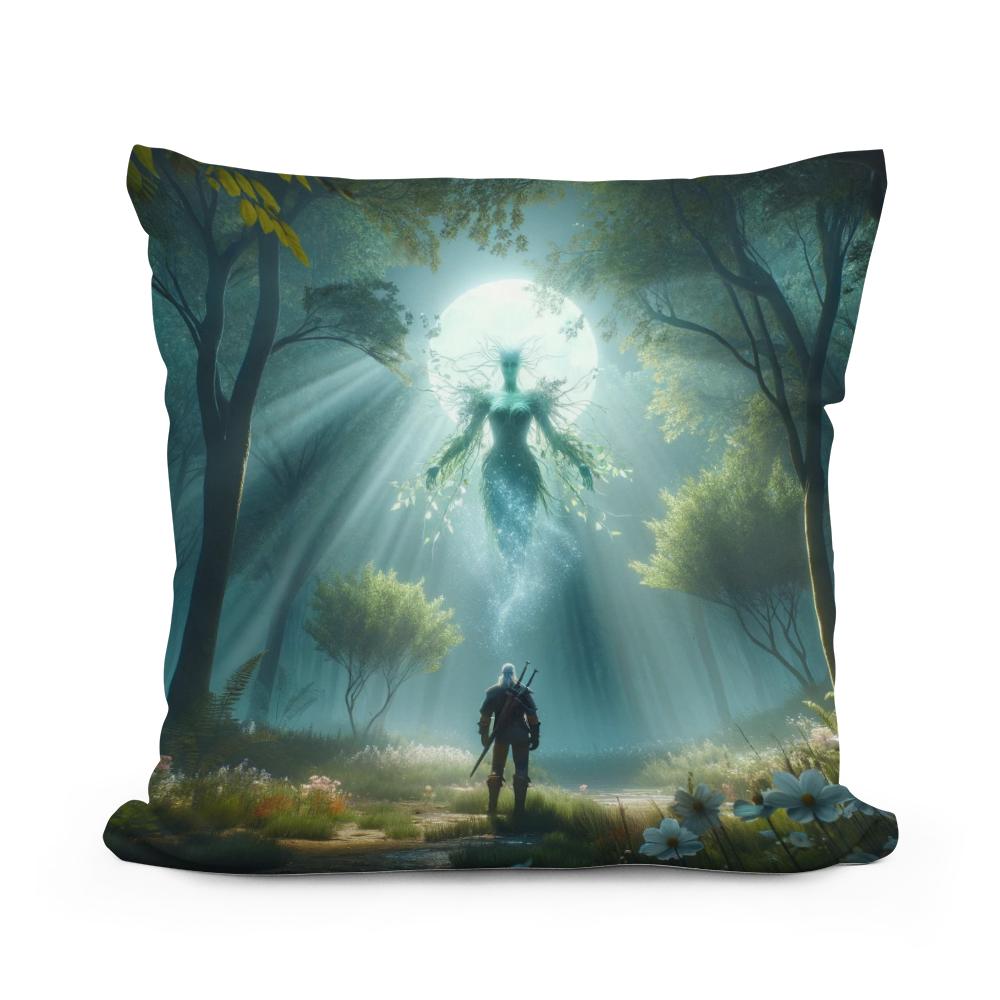 Moonlit Spirit Cotton Cushion