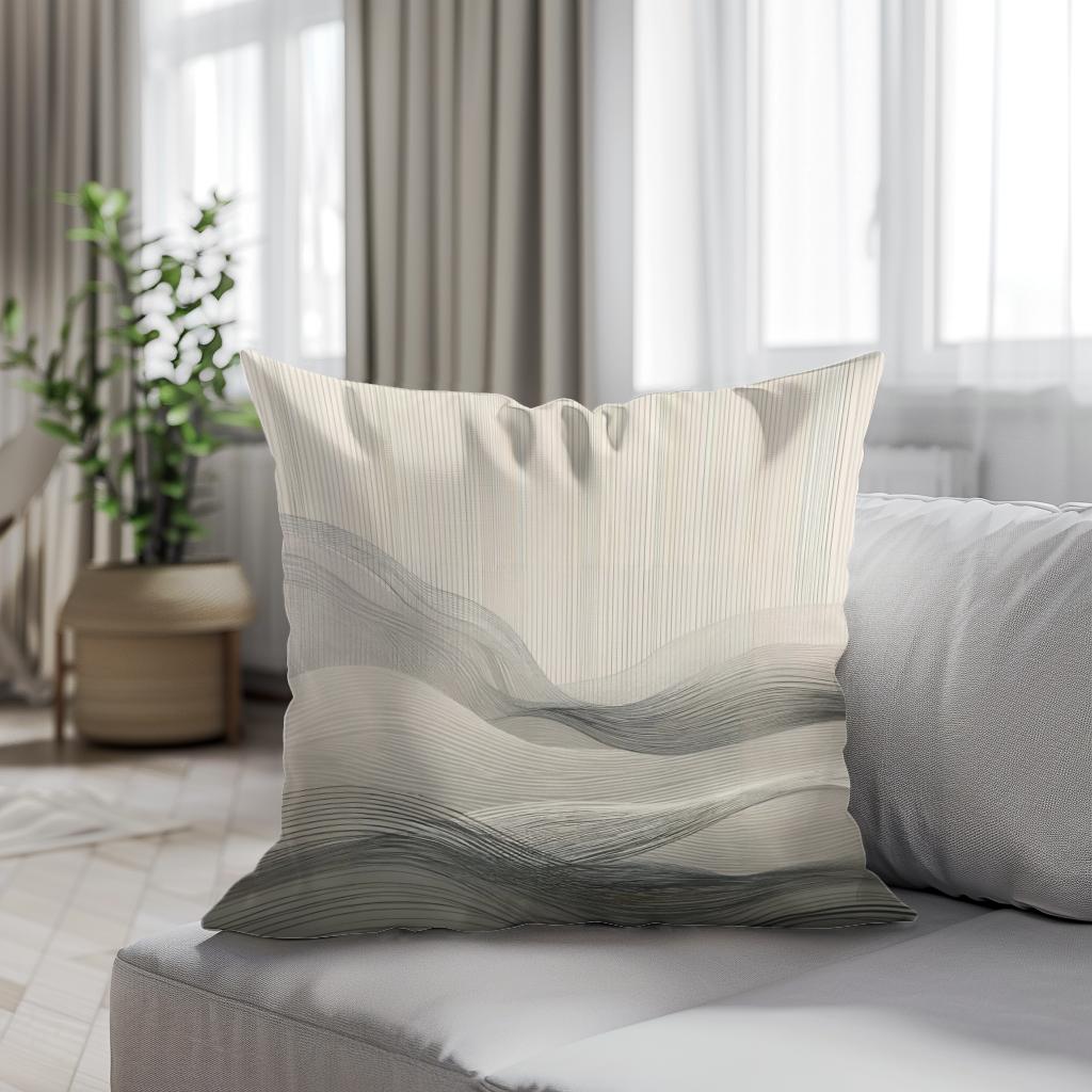 Minimalist Echoes Cotton Cushion
