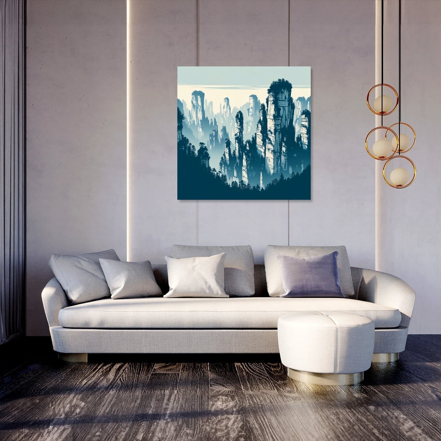 Zhangjiajie Peaks Canvas