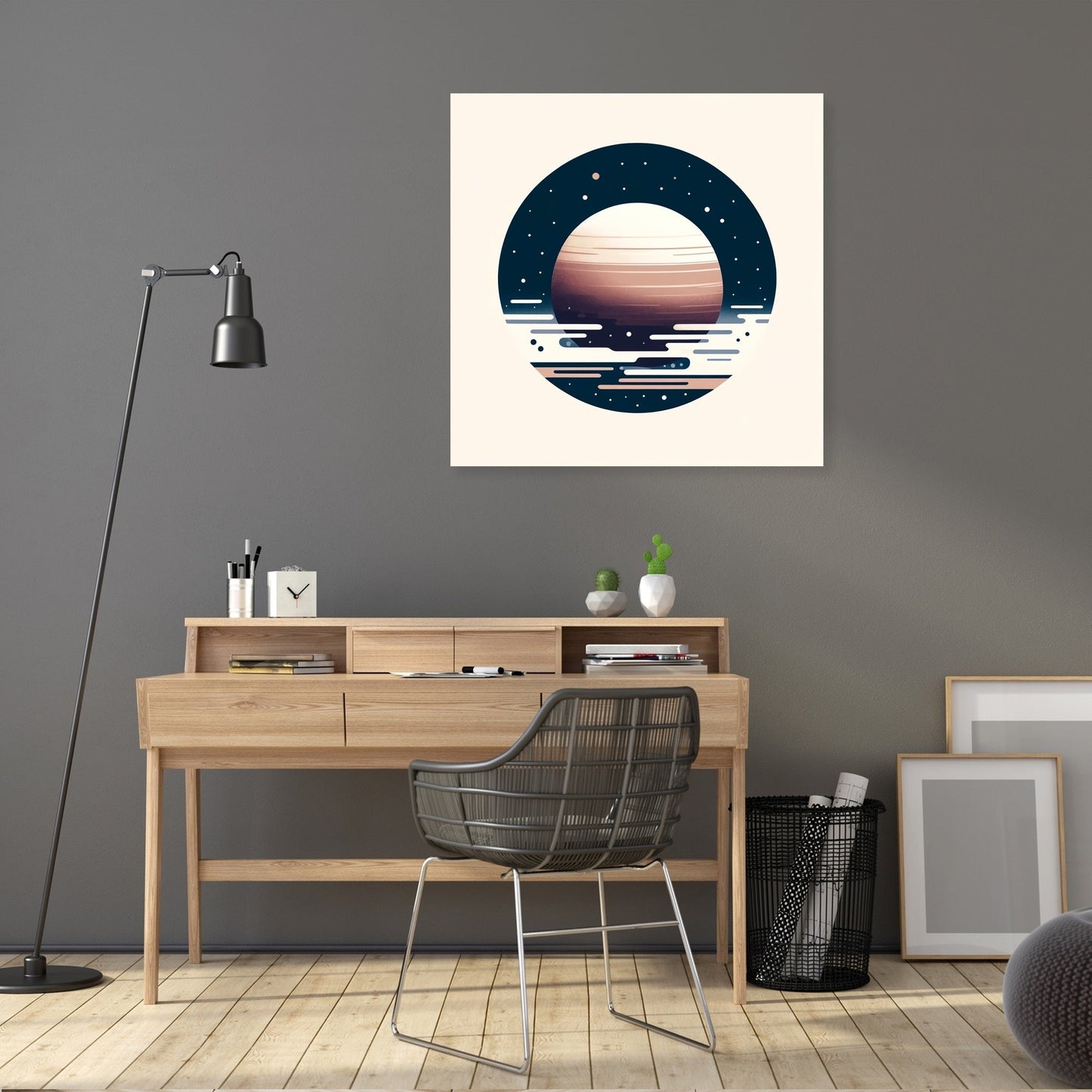 Silent Cosmos Canvas