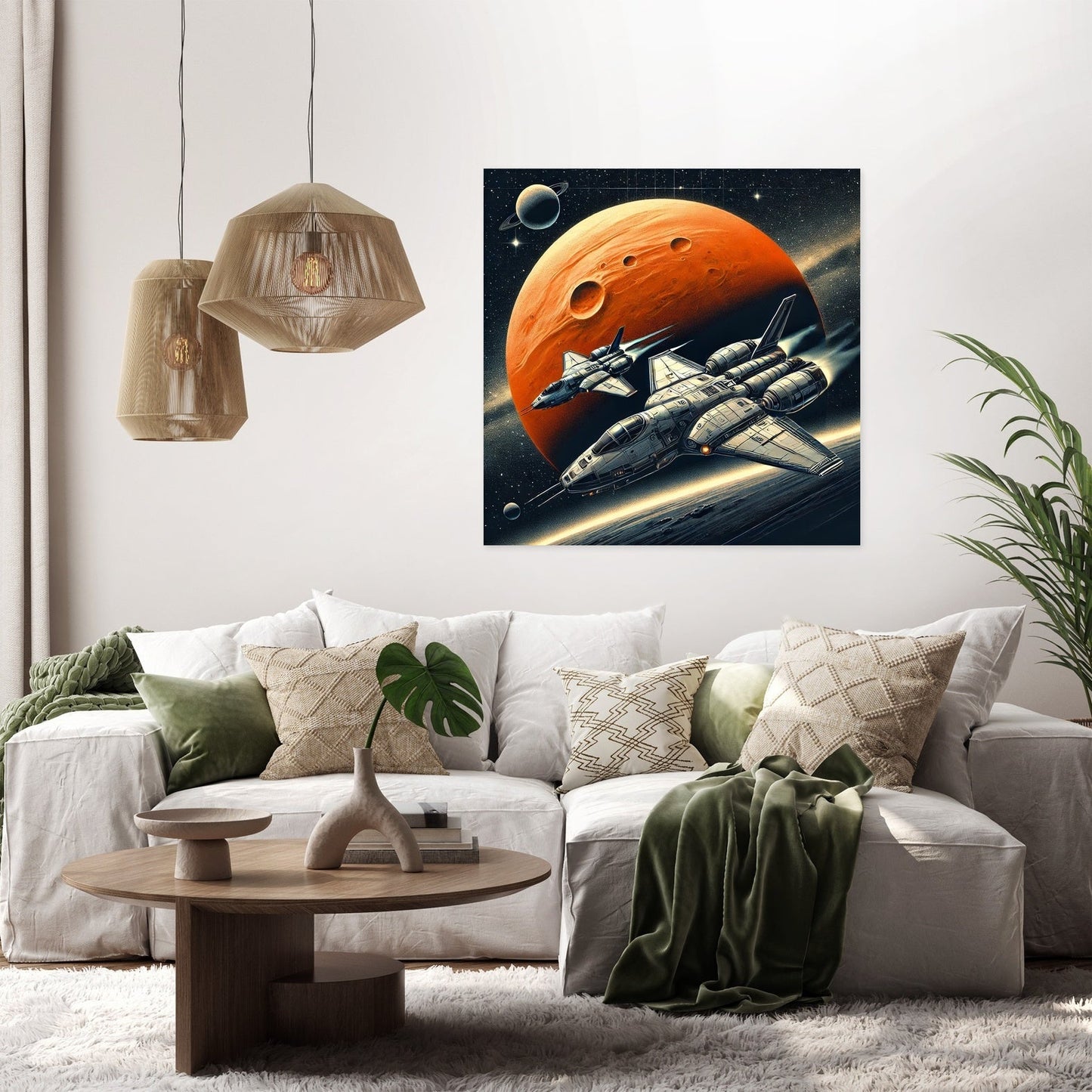 Cosmic Exploration Canvas