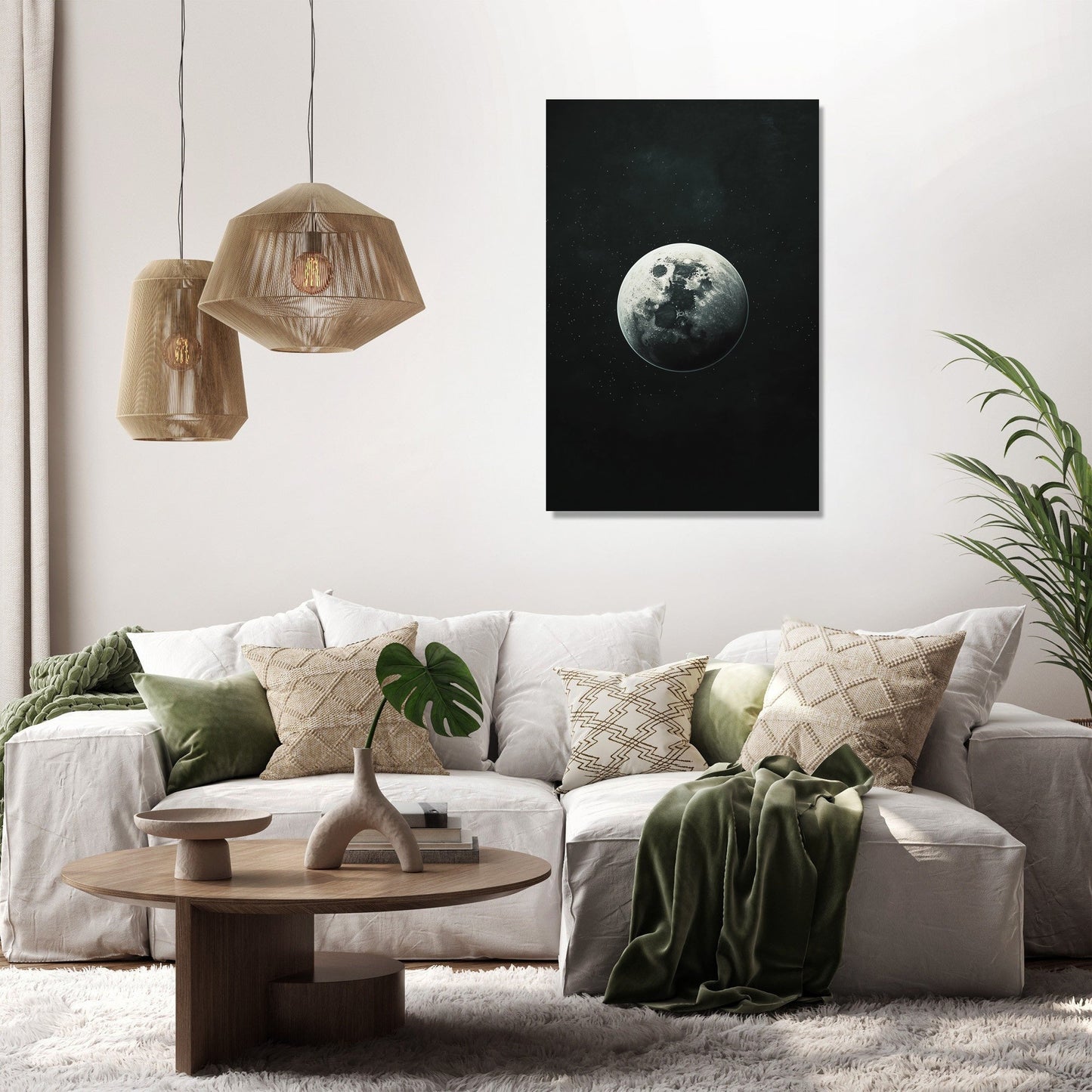 Solitary Planet Canvas