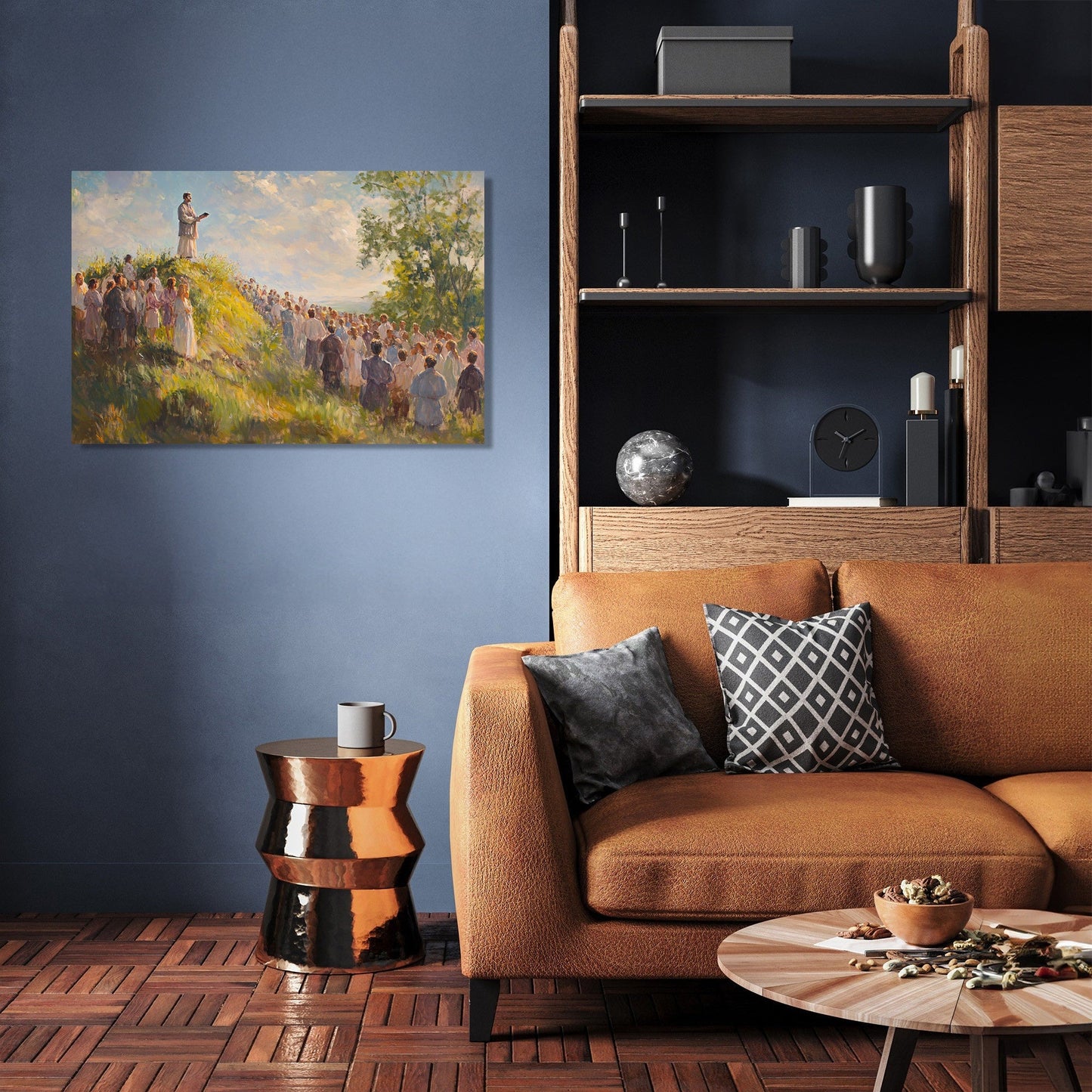 Saint David’s Uplifted Canvas