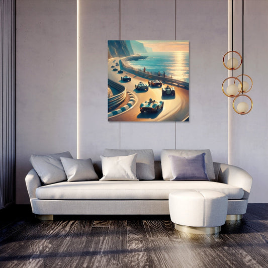 Coastal Road Racer Canvas