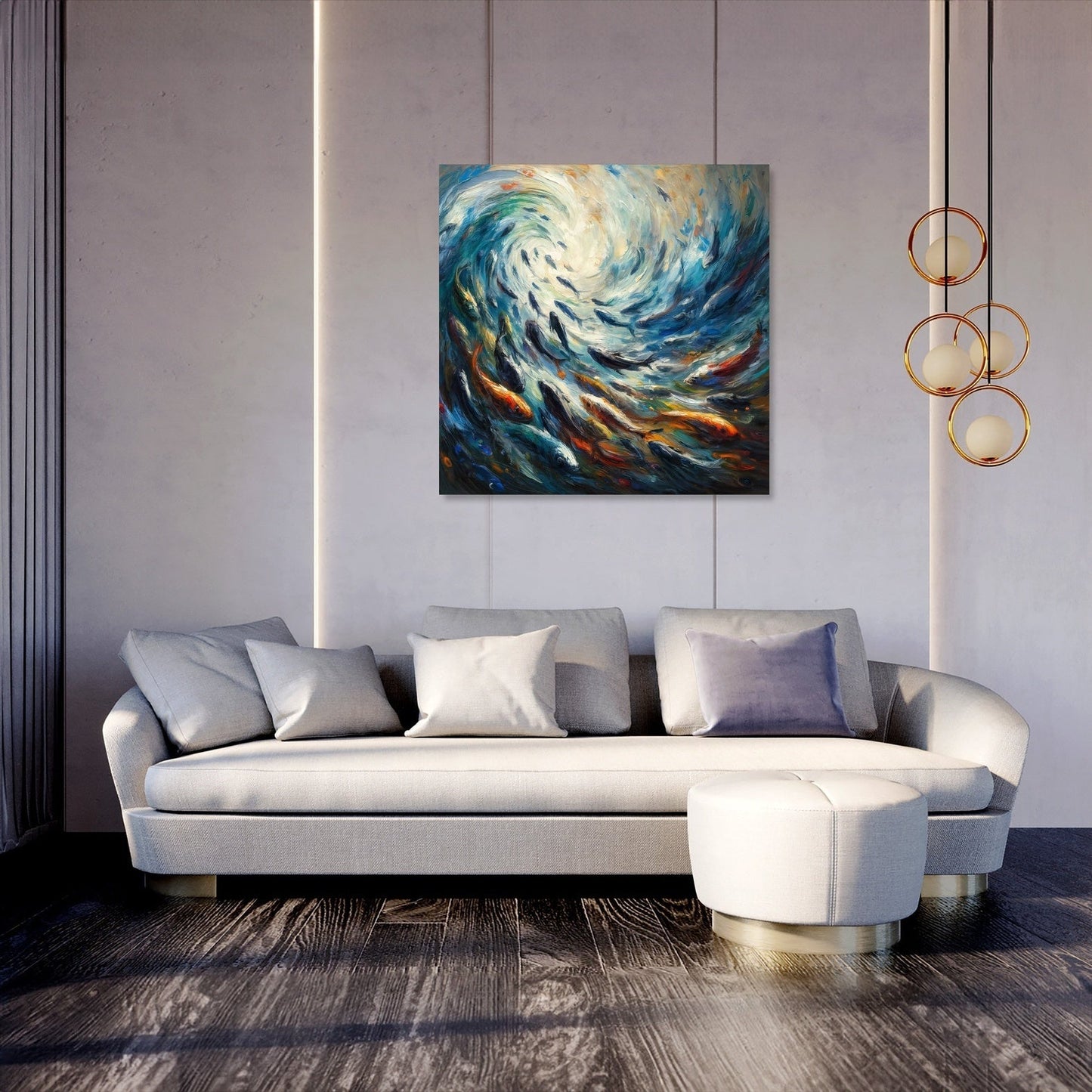 Aquatic Dance Canvas