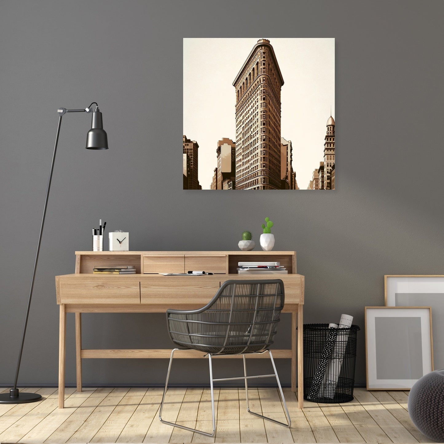 Flatiron Facade Canvas