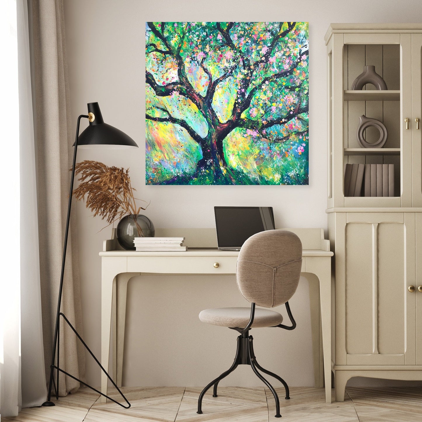 Blossoming Tree of Life Canvas