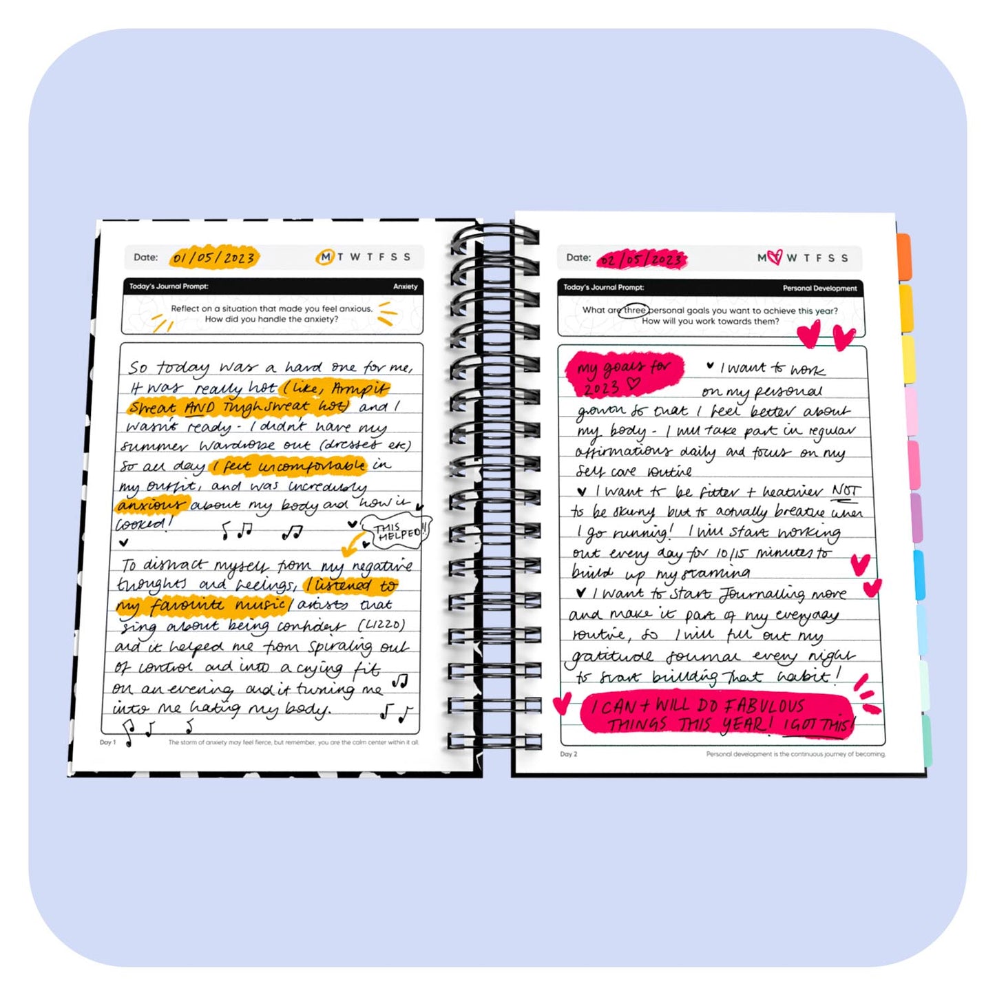 The Daily Question Spiral Journal