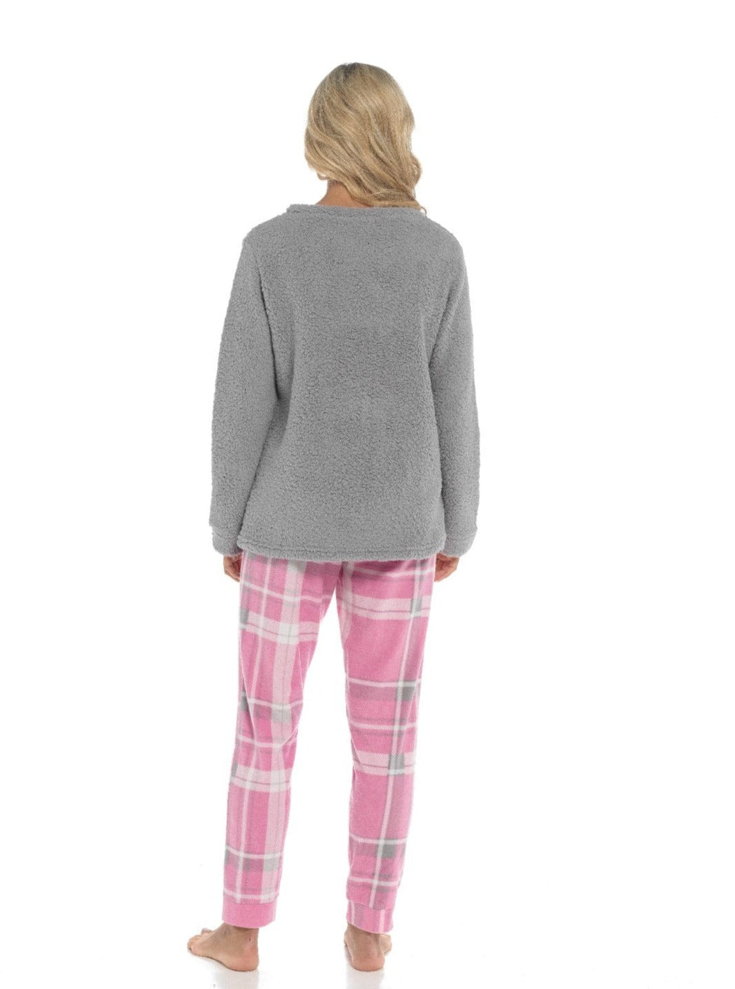 OLIVIA ROCCO Pyjama Set Ultra-Soft Fleece Polar Bear Print With Elasticated Bottoms
