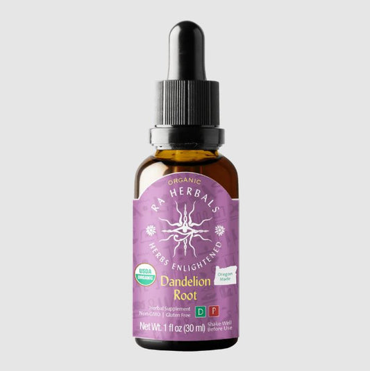 Dandelion Organic Tincture - IMPROVE DIGESTION & REMOVE IMPURITIES