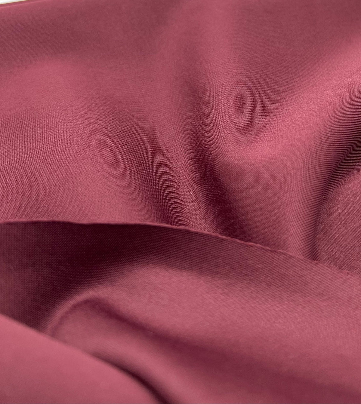 Burgundy Plain Scuba 2 Way Stretch Smooth Jersey Fabric