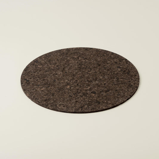 Cork Placemats | Dark | Round